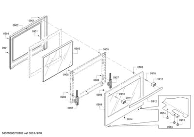 Screws, Door & Housing (0901-0914)