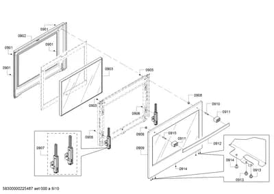 Screws, Door & Housing (0901-0914)