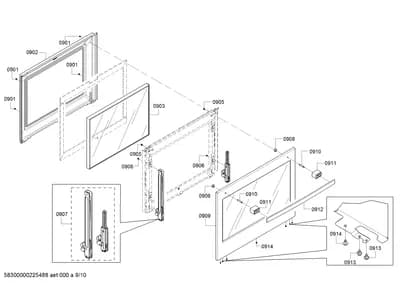 Screws, Door & Housing (0901-0914)