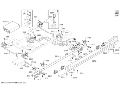 Screws, ignitionparts (0201-0256)