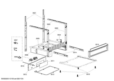thermostats, shelves trays (0501-0550)