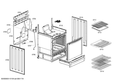 Door & Housing, latches (0701-0715)