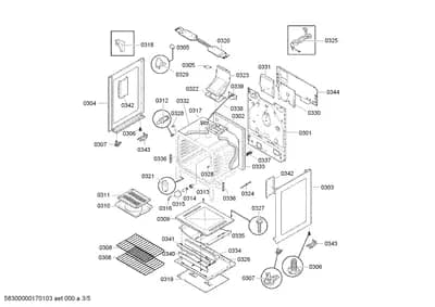 Door & Housing, Screws (0301-0359)
