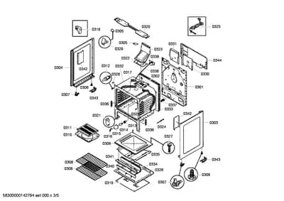 Door & Housing, Screws (0301-0350)