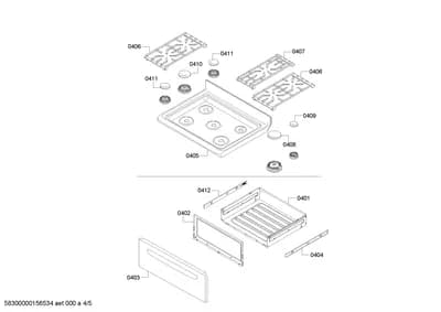 Door & Housing, Screws (0401-0451)