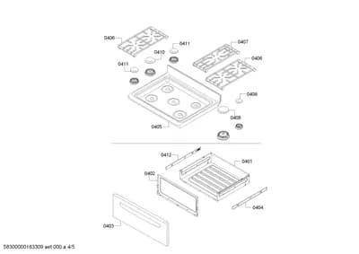 Door & Housing, Screws (0401-0451)