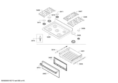 Door & Housing, Handles & Knobs (0401-0450)