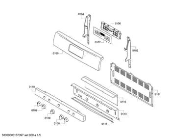 Door & Housing, Screws (0101-0152)