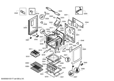 Door & Housing, Screws (0301-0351)