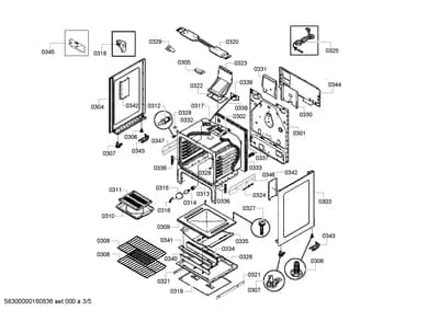 Door & Housing, Screws (0301-0351)