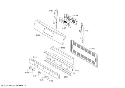 Door & Housing, Handles & Knobs (0101-0115)