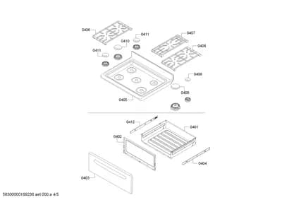 Door & Housing, Screws (0401-0451)