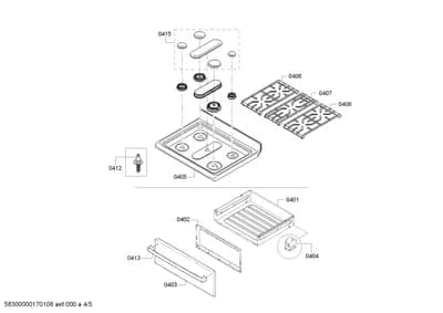 Door & Housing, Handles & Knobs (0401-0450)