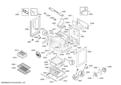 Door & Housing, Screws (0301-0367)