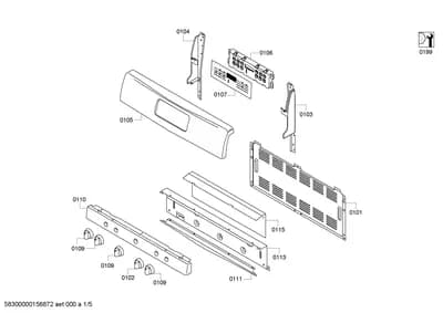 Door & Housing, Screws (0101-0199)
