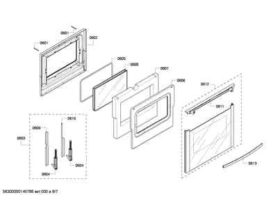 Screws, Door & Housing (0601-0652)