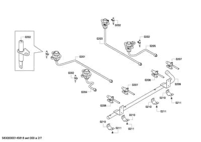 Flaps & Holders, Screws (0201-0211)