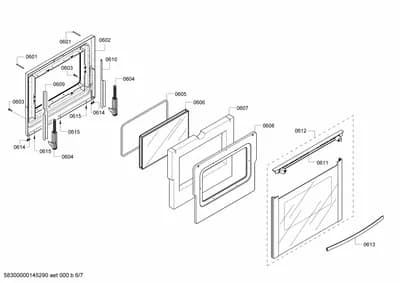 Screws, Door & Housing (0601-0650)