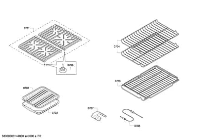 shelves trays (0701-0708)