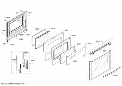 Screws, Door & Housing (0601-0650)