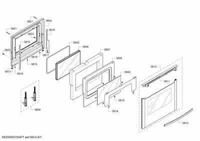 Screws, Door & Housing (0601-0650)