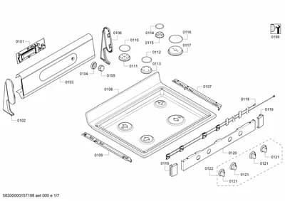 Handles & Knobs, othergasparts (0101-0199)