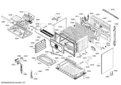 Door & Housing, connectionpieces (0301-0397)