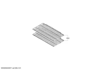 shelves trays (0502-0502)