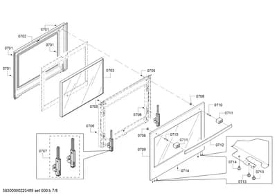 Screws, Door & Housing (0701-0714)