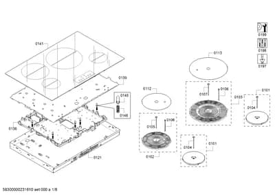 Screws, Door & Housing (0101-0199)