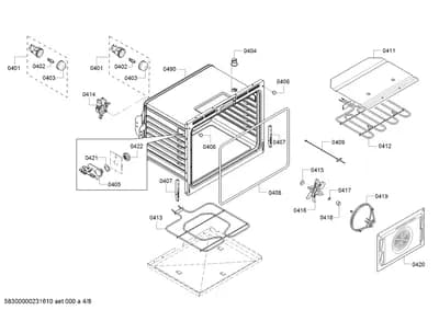 heatingparts, Screws (0401-0453)