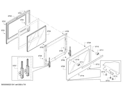 Screws, Door & Housing (0701-0714)