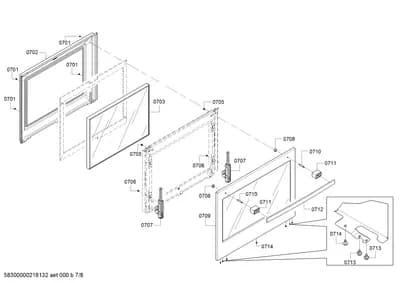 Screws, Door & Housing (0701-0714)