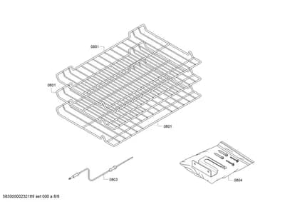shelves trays (0801-0851)