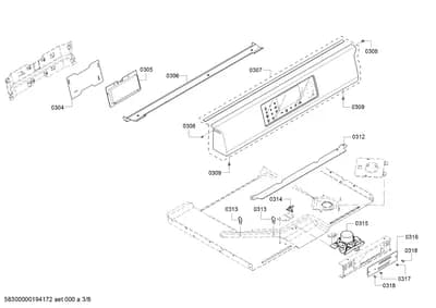 Screws, Door & Housing (0304-0370)