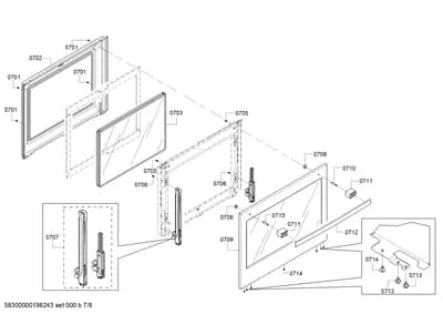 Screws, Door & Housing (0701-0714)