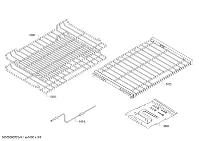 shelves trays (0801-0851)