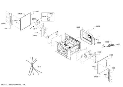 Door & Housing, Screws (0601-0650)
