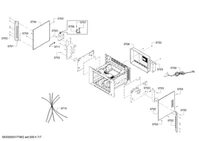 Door & Housing, Screws (0701-0750)
