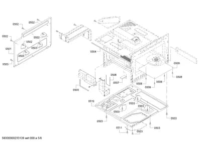 Seals & Gaskets, Screws (0501-0511)