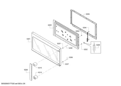 Door & Housing, Screws (0201-0250)