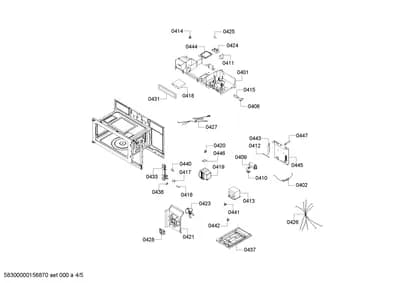Door & Housing, thermostats (0401-0447)