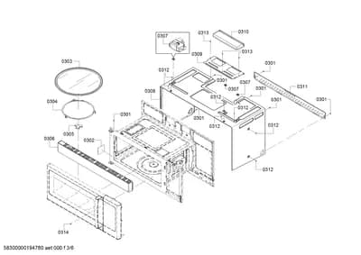 Screws, Door & Housing (0301-0314)