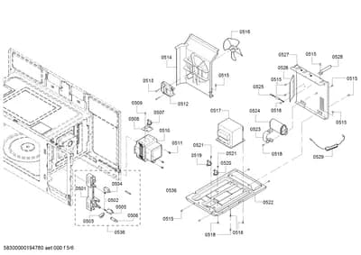Screws, Door & Housing (0501-0536)