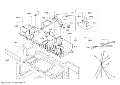 Screws, Door & Housing (0401-0427)