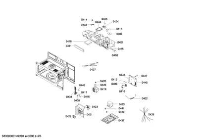 Door & Housing, thermostats (0401-0447)