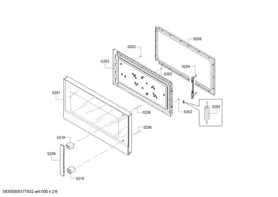 Door & Housing, Screws (0201-0210)
