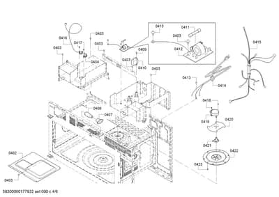 Screws, Door & Housing (0402-0423)