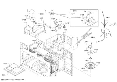 Screws, Door & Housing (0402-0427)
