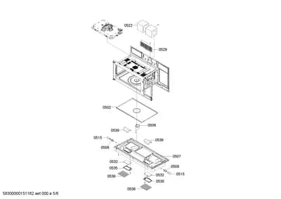 Door & Housing, motors (0502-0539)